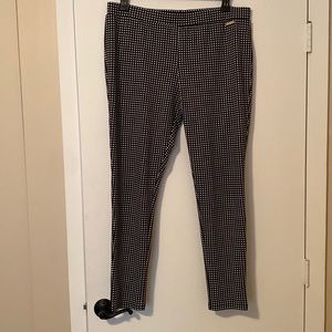 Michael Kors XL Black & White Leggings
